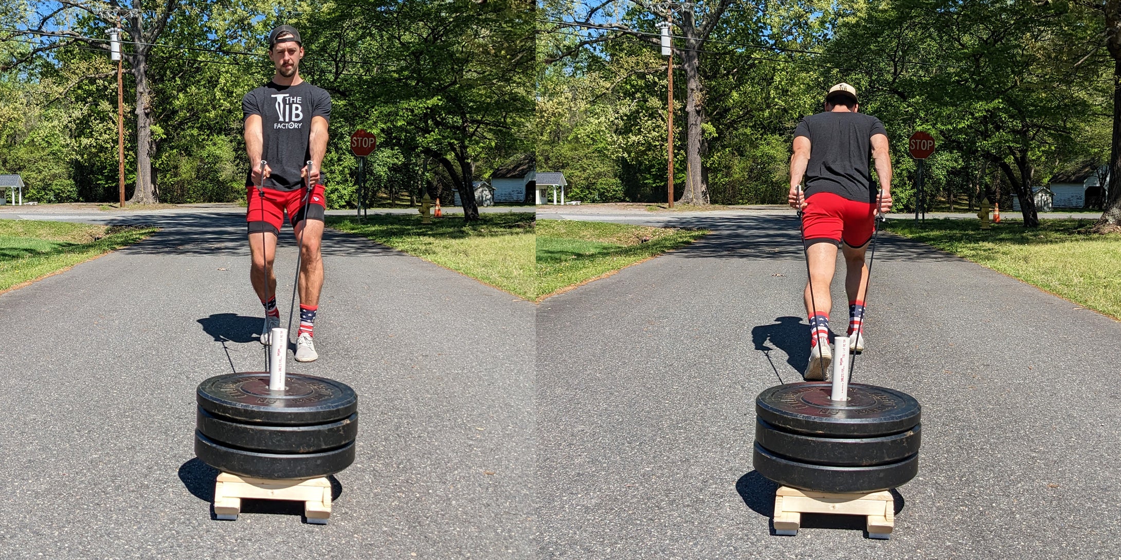 Toe Sled The Tib Factory - Knees Over Toes Equipment - American Made